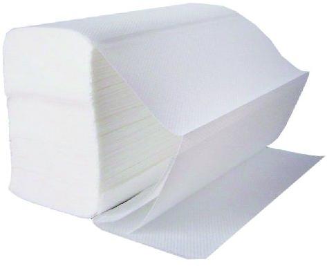 Square M-Fold Tissue Paper, for Hotel, Office, Restaurant, Pattern : Plain