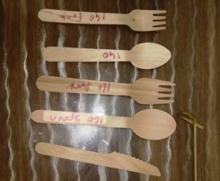 Wooden Spoon, for Home, Event, Pattern : Plain
