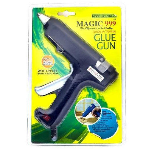 Magic999 Heavy Duty Glue Gun, Power : 60 Watts (PTC heater)