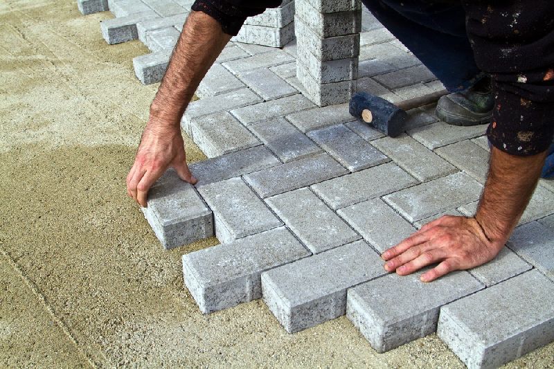 Polished Solid Plain Concrete paver blocks, Size : Multisize