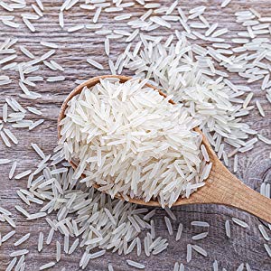 Natural Hard long grain basmati rice, Packaging Type : Jute Bags