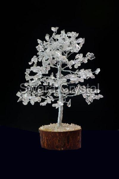 Clear quartz Crystal stone tree