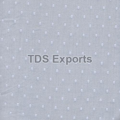 Cotton Dobby Fabric, Pattern : Plain