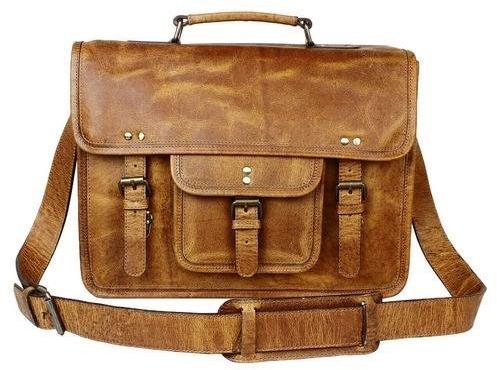 leather messenger bag