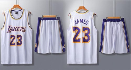  100% Polyester Basketball Jersey And Shorts, Gender : Men