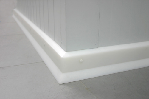 Zirkel PE Protective Sanitary Plinth, Features : Easy assembly