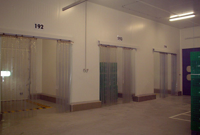 Zirkel PVC Sliding Strip Curtains, for Meat fishing industries