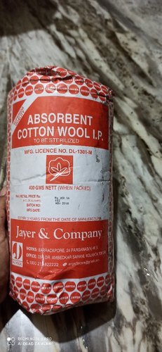 Absorbent Cotton Wool, Color : White