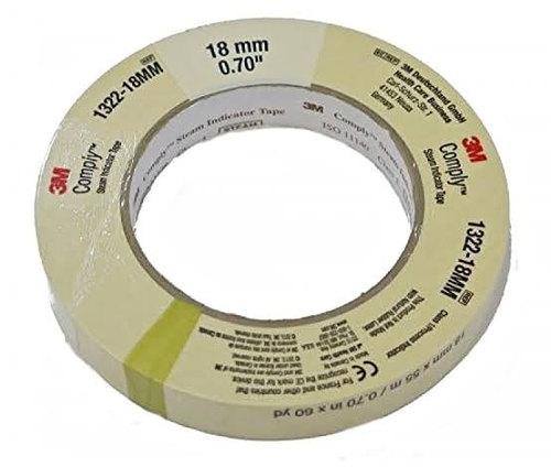 3M BOPP autoclave tape, Color : White