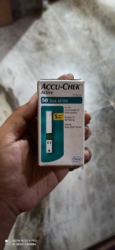 Accuchek Plastic Sugar Test Strips