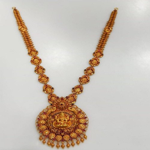 Kundan Gold Necklace, Purity : 22 carat