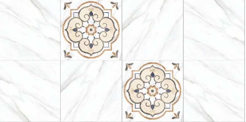 Medallion Vintage Porcelain Floor Tiles, Packaging Type : Carton Box