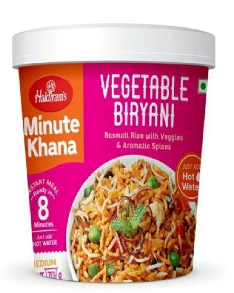 Ready to Eat Vegetable Biryani, for Human Consumption, Certification : FASSI Certified