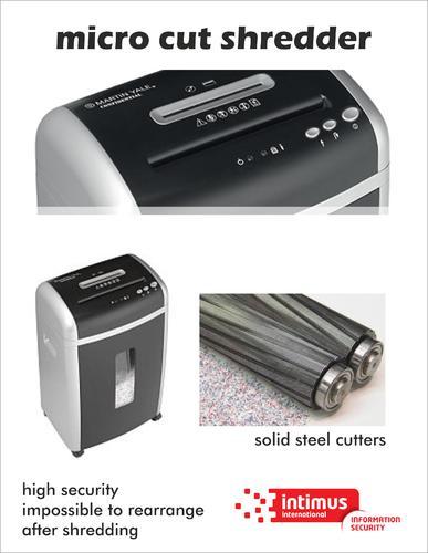 Automatic Micro Cut Paper Shredder