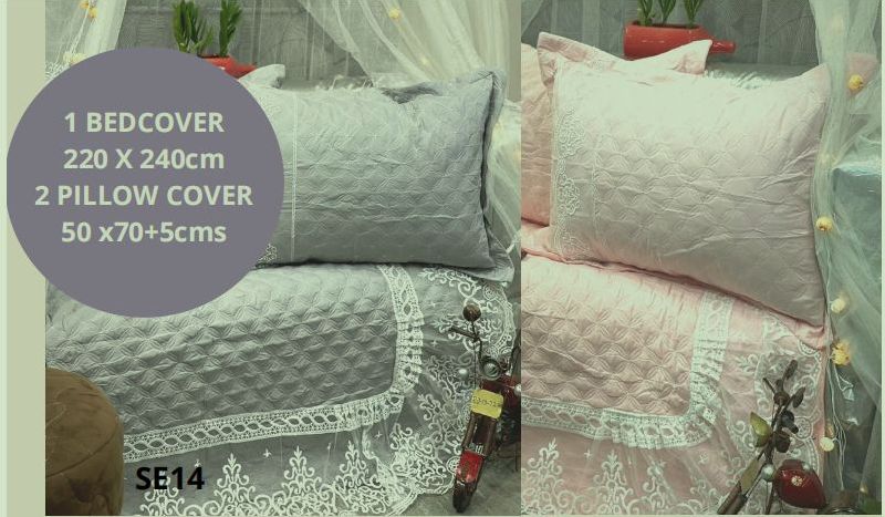 SE 14 Luxury Collection Quilted Bedcover Set