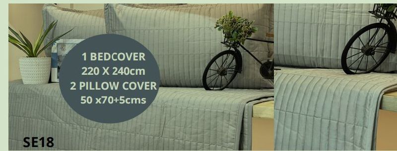 SE 18 Luxury Collection Ac Quilt Bed Cover Set