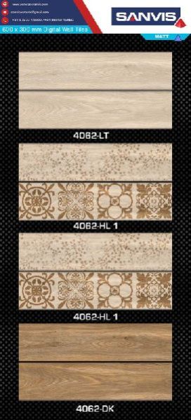 Matt Digital Ceramic Wall Tiles