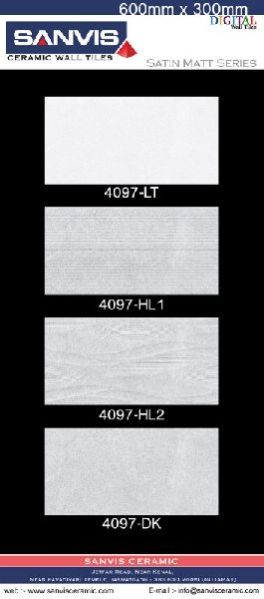 Satin Matt Digital Wall Tiles