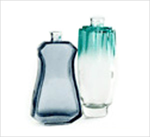 Ria Glass Bottle, Shape : Round