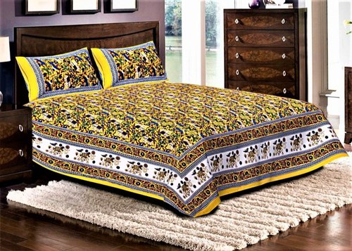 Jaipuri Cotton Print Bed Sheets