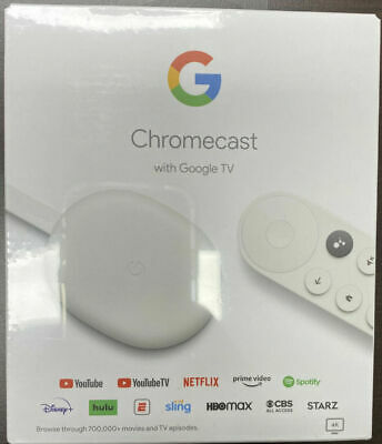 Google Chromecast with Google TV - Streaming Entertainment in 4K