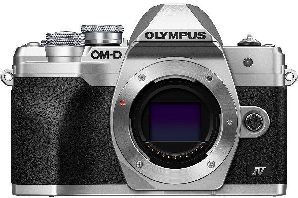 Olympus OM-D E-M10 Mark IV Mirrorless Digital Camera (Body Only, Silver)