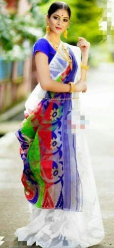 Jamdani Weaving Saree