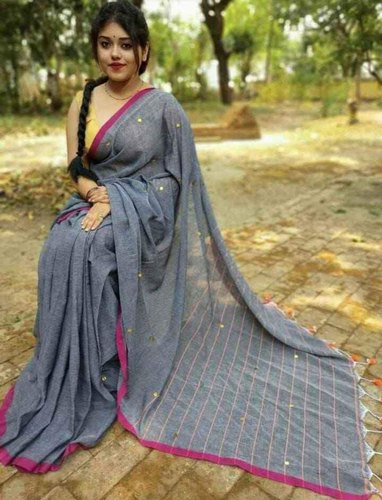 Stylish Soft Khadi sarees – Bong Trendz