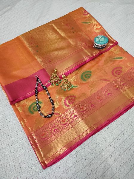 H5 Handloom Silk Saree, Packaging Type : Poly Bag