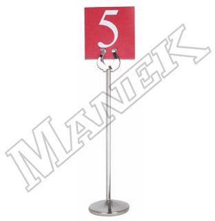 Stainless Steel Menu Card Holder