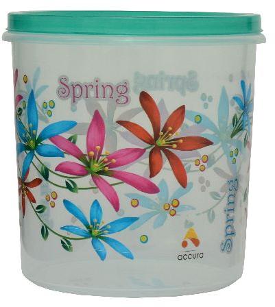 Printed Round Container 7L