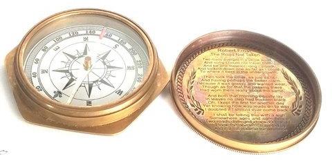 Brass Nautical Compass, Display Type : Analog