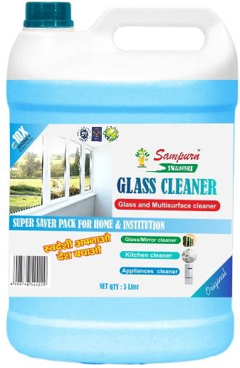 Sampurn Swadeshi 5 Liter Glass Cleaner, Shelf Life : 1year