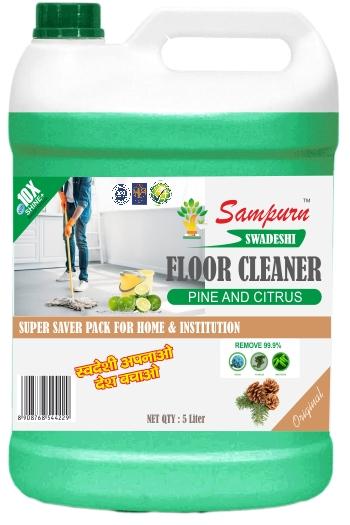 Sampurn Swadeshi Pine Floor Cleaner, Shelf Life : 18 Months
