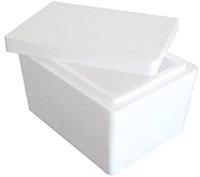 Thermocol Ice Box, Color : White