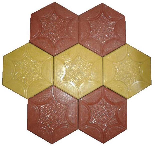 Cement Hexagon Paver Block, for Flooring, Feature : Unbreakable, Washable