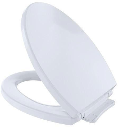 Sunworld Plastic Plain Commode Seat Cover, Color : White