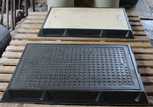 Ceramic frp manhole cover, Size : Standard