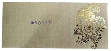 Rectangular Kraft Paper Wedding Envelope, Size : 9 x 4 Inch