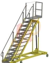 Aluminium FRP Trolley Step Ladder
