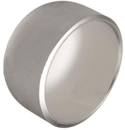 Stainless Steel Pipe End Cap, Color : Silver