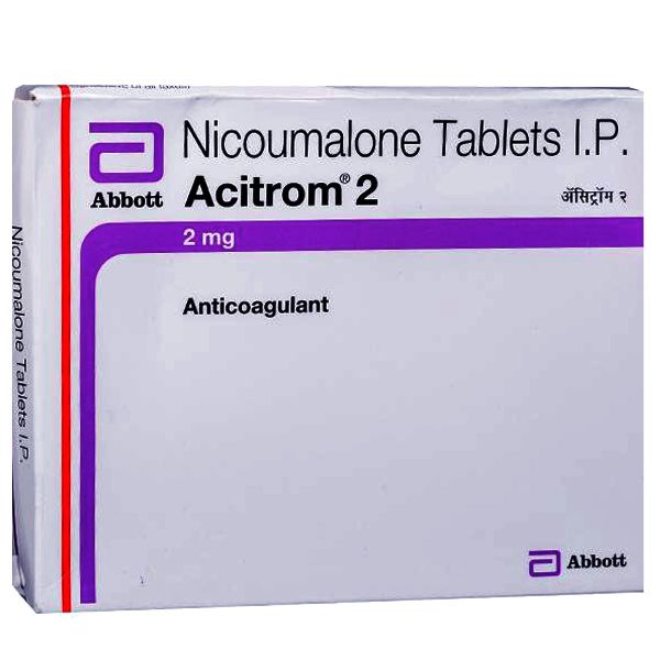 Acenocoumarol  Acitrom Tablet