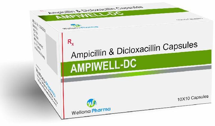Ampiwell DC Ampicillin And Dicloxacillin Capsules