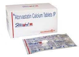 Storvas Atorvastatin Calcium Tablets