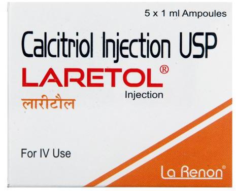 Laretol Calcitriol Injection