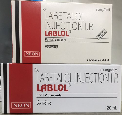 Labetalol Hydrochloride Injection, USP, 20 MG/ 4ML