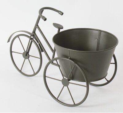 Metal Impex Co Metal decorative flower pot cycle