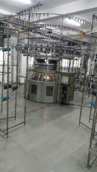 Electric AUTOSTRIPER KNITTING MACHINE, For Textile Industries, Garment Fabric, Knitting Style : Circular