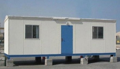 Mild Steel Portable House, Color : Blue, White, etc