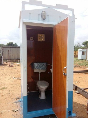 Steel Portable Mobile Toilet, Size : 4x4 Feet